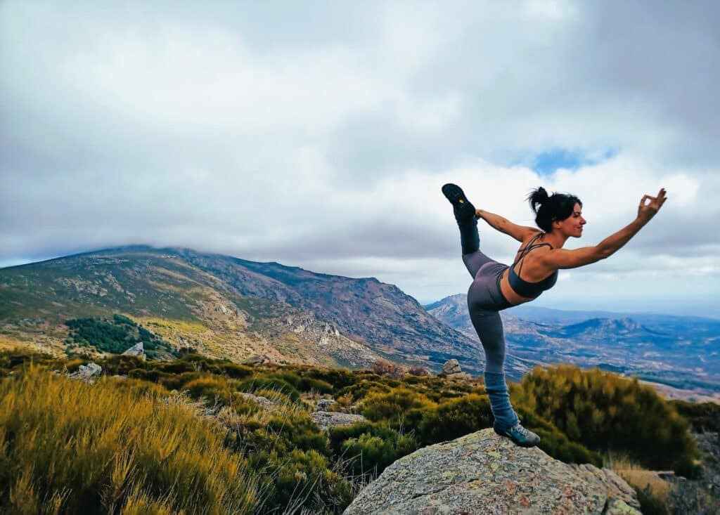 yoga y escalada